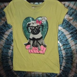 ~ Cute Glittery Graphic Tee